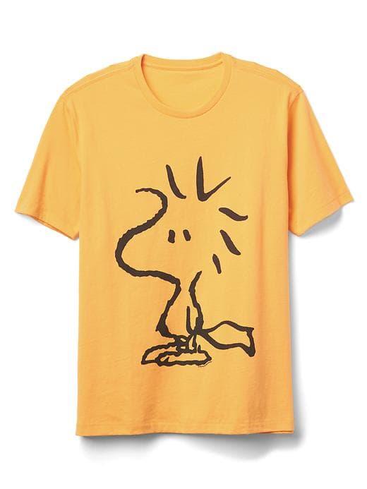 Gap Men Short Sleeve Graphic Tee - Woodstock Outline