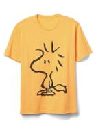 Gap Men Short Sleeve Graphic Tee - Woodstock Outline