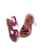 Gap Shine Crisscross Sandals - Pixie Dust Pink