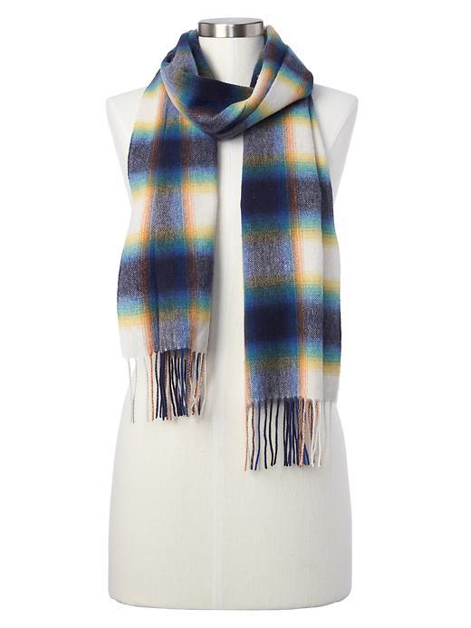 Gap Women X Pendleton Fringe Scarf - Orange Alert