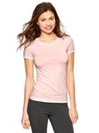 Gap Pure Body Short Sleeve T - Pink Cameo