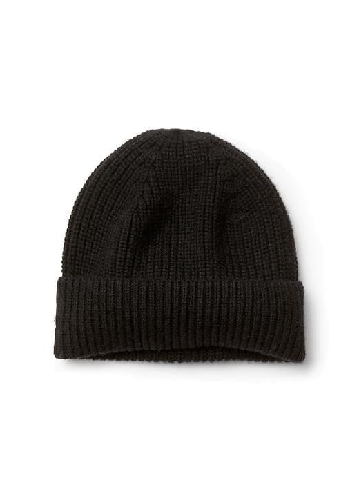 Gap Men Merino Wool Beanie - True Black