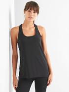 Gap Breathe Air Twist Back Tank - Black