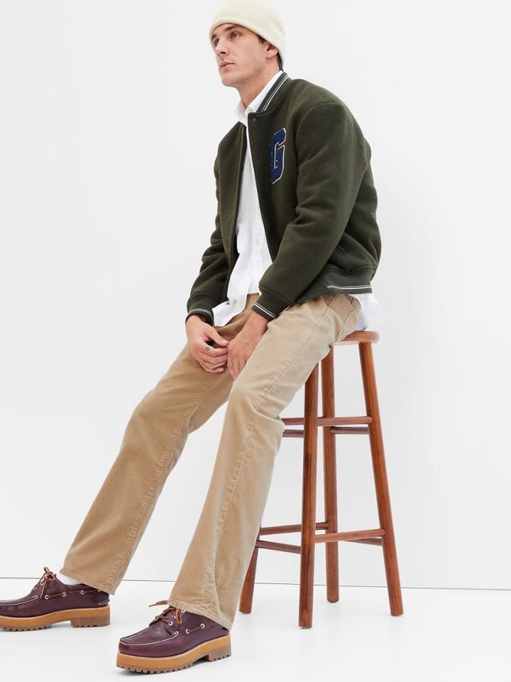'90s Original Straight Fit Corduroy Pants With Washwell