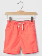Gap Pull On Shorts - Neon Orange