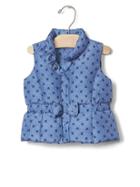 Gap Warmest Bow Vest - Blue Track