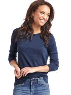 Gap Women Merino Wool Sweater - Indigo