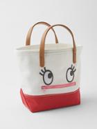 Gap Eyelash Tote Bag - New Off White