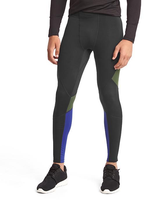 Gap Men Compression Running Tights - True Black