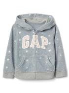 Gap Pro Fleece Logo Zip Hoodie - Scattered Stars