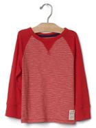 Gap Long Sleeve Baseball Tee - Pure Red