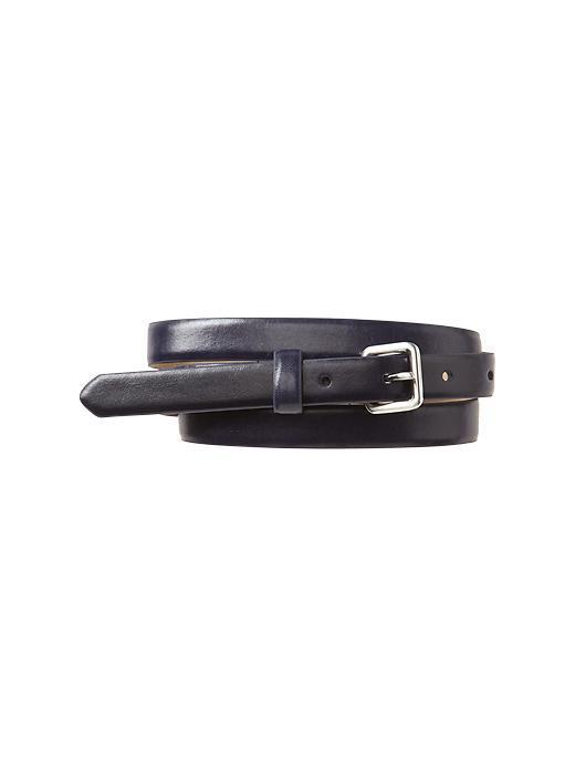 Gap Skinny Flat Belt - Navy