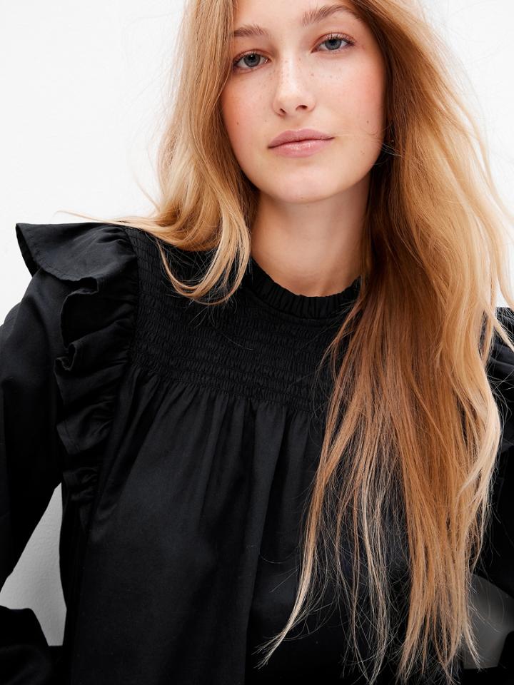 Smocked Ruffle Top