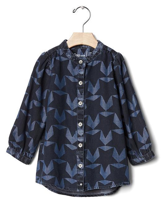 Gap 1969 Starry Chambray Tunic - Star