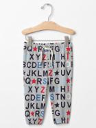 Gap Alphabet Pants - Gray