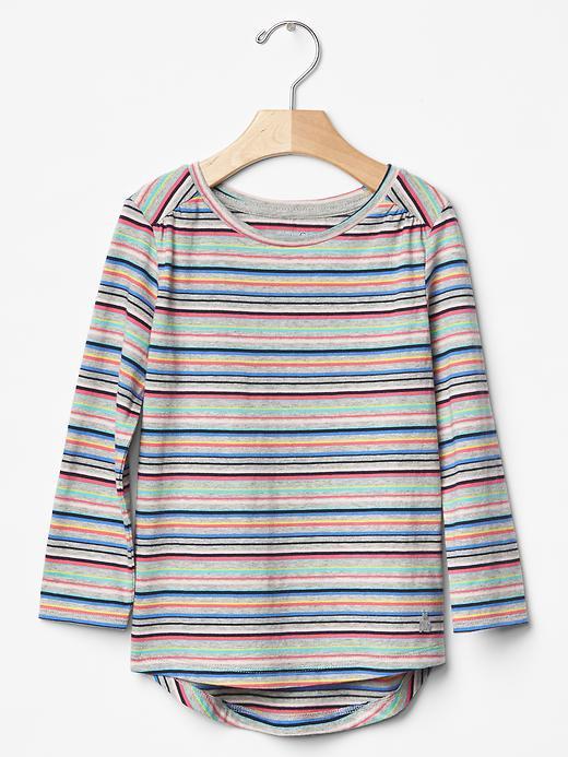 Gap Long Sleeve Tee - Multi Stripe