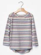 Gap Long Sleeve Tee - Multi Stripe