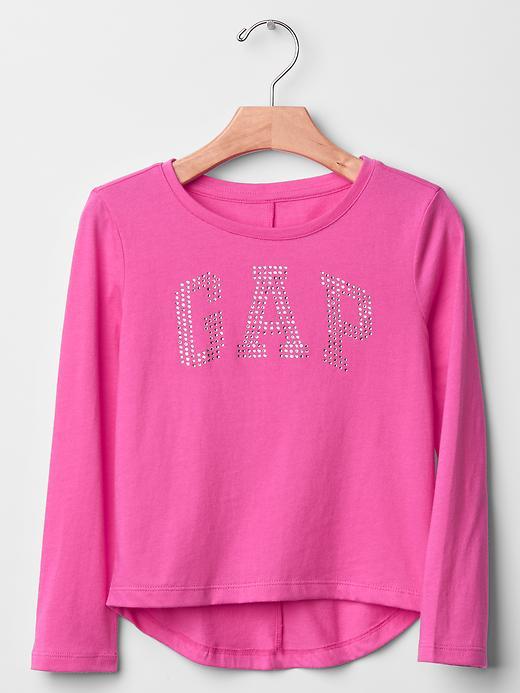 Gap Studded Logo Tee - Devi Pink