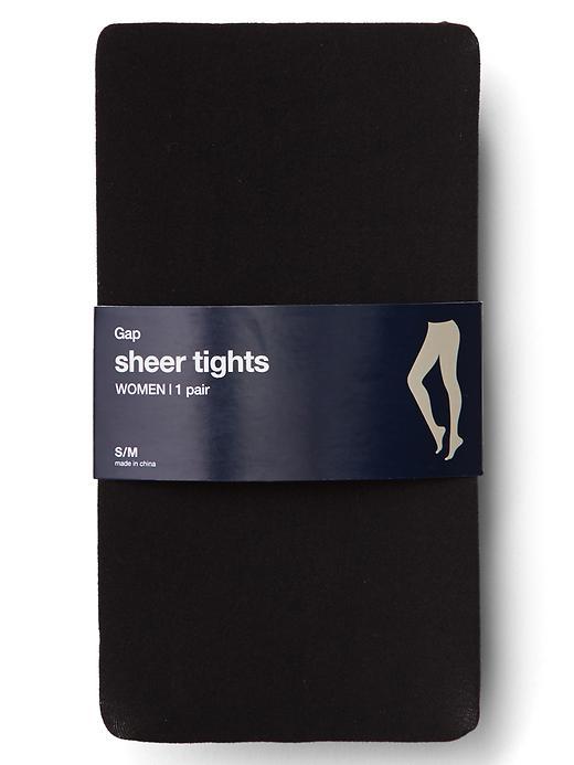 Gap Women Sheer Tights - True Black