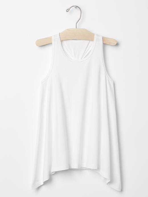 Gap Solid Knot Back Tank - White