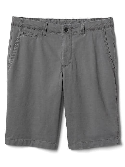 Gap Men Vintage Wash Stretch Shorts 12 - Shadow
