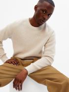 Waffle-knit Sweater