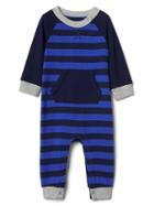 Gap Stripe Raglan Kanga One Piece - Elysian Blue