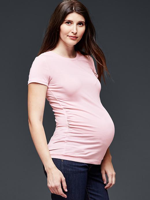 Gap Pure Body Crewneck Tee - Misty Rose