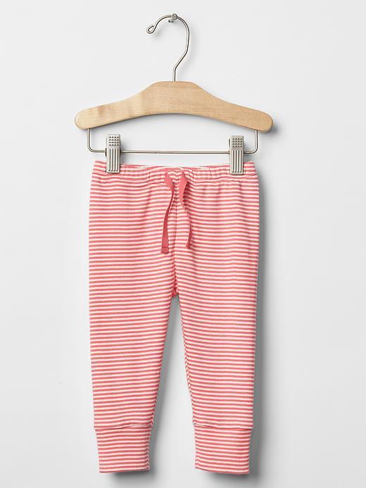 Gap Print Banded Pants - Sugar Coral