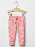 Gap Print Banded Pants - Sugar Coral