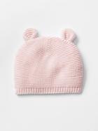 Gap Knit Bear Hat - Milkshake Pink