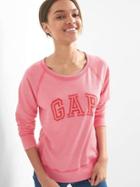 Gap Women Logo Raglan Pullover - Pink Kiss