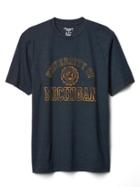 Gap Men University Graphic Tee - Navy