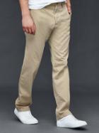 Gap Men Vintage Washed Straight Fit Khakis - Chino Academy