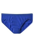 Gap Women High Cut Logo Bikini - Active Blue