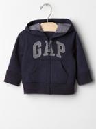 Gap Logo Zip Hoodie - Dark Night