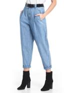 Gap Women The Archive Re Issue Pleated Fit Pants - Medium Indigo