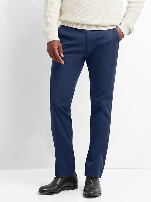 Gap Slim Fit Ultimate Khakis Bi Stretch - Navy