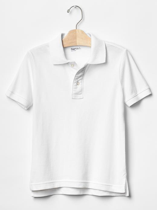 Gap Pique Polo - White