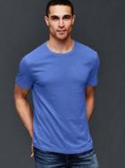 Gap Men Essential Short Sleeve Crew T Shirt - Imperial Blue