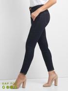Gap Mid Rise Curvy True Skinny Jeans - Rinsed Denim
