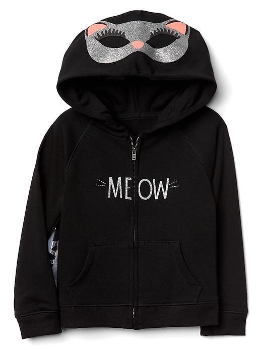 Gap Cat Cape Zip Hoodie - Black