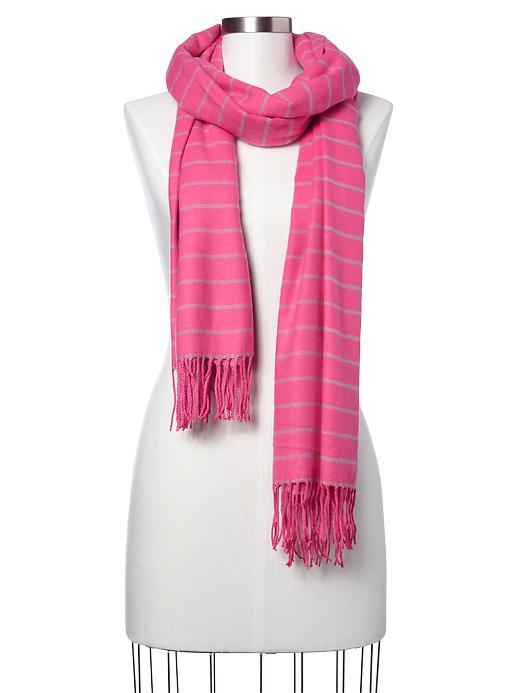 Gap Cozy Neon Stripe Scarf