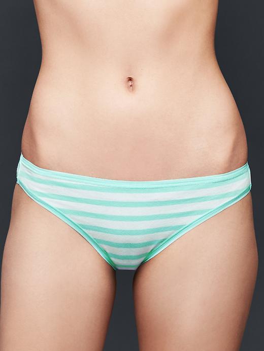Gap Women Low Rise Bikini - Harbor Stripe Shore