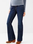 Gap Women 1969 Full Panel Long And Lean Jeans - Dark Wash