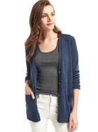 Gap Women Merino Wool Cardigan - Indigo