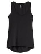 Gap Women Breathe Drape Back Tank - Black