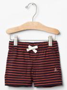 Gap Stripe Shorts - Orange Pop
