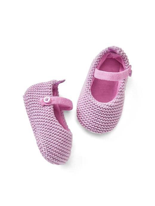 Gap Garter Stitch Mary Janes - Lavender