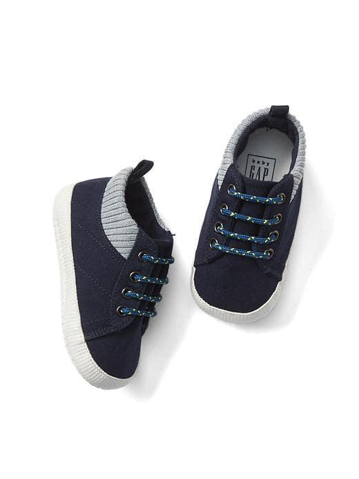 Gap Canvas Sneakers - Elysian Blue